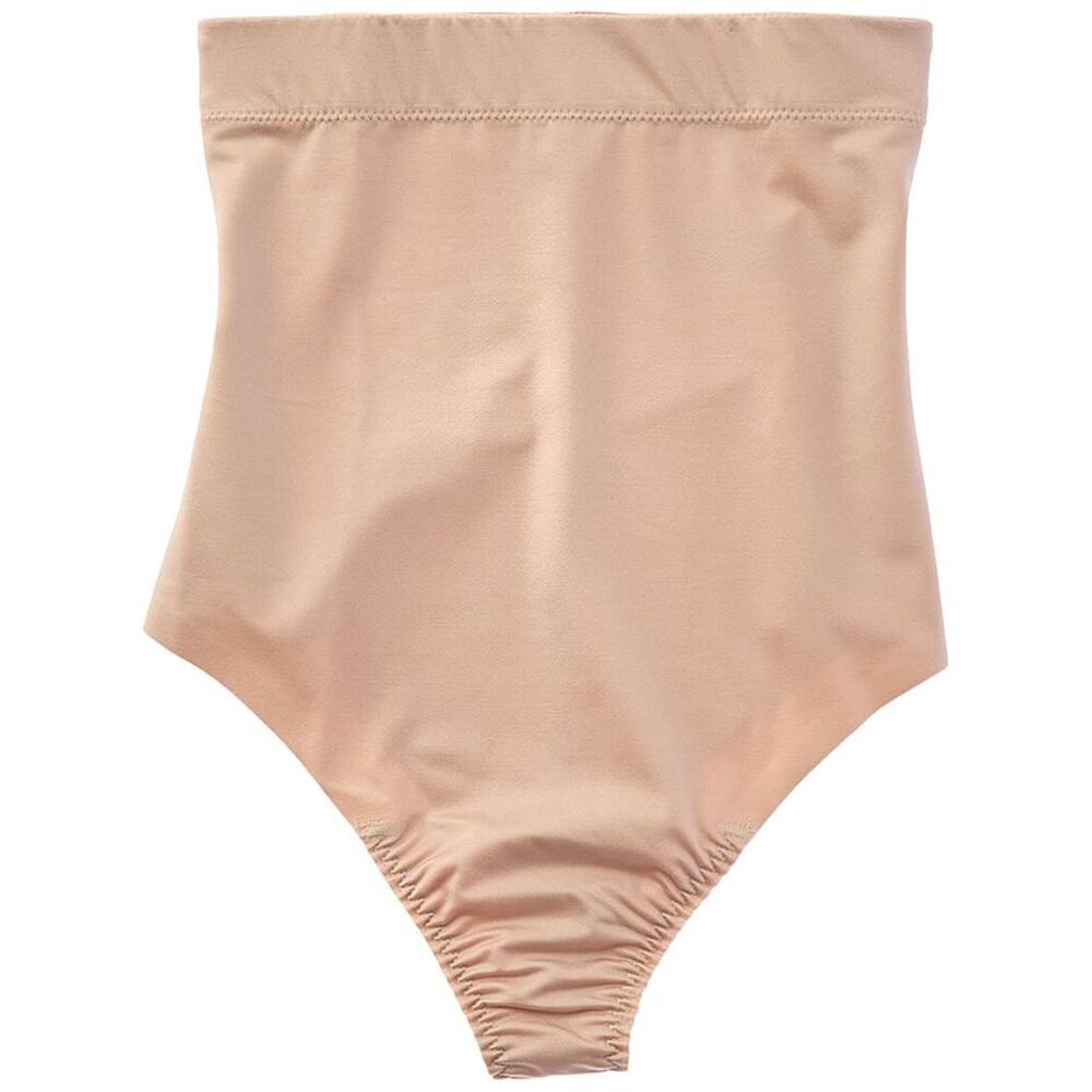 Spanx® Womens  High-Waist Thong, Tan